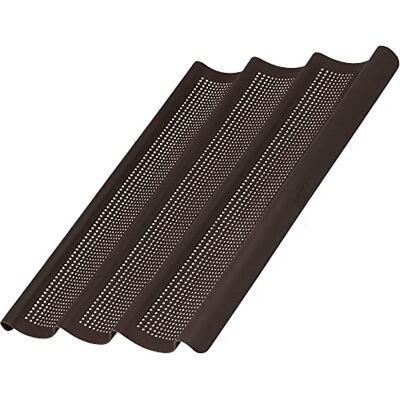 Lurch 85085 Flexiform bakvorm voor 3 stuks, siliconen, bruin, 20 x 15 x 10 cm Lurch 85085 Flexiform bakvorm voor 3 stuks, siliconen, bruin, 20 x 15 x 10 cm