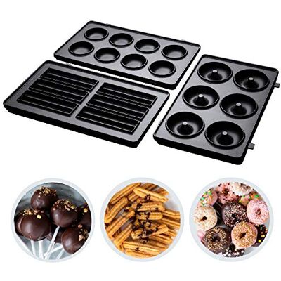 Russell Hobbs Fiesta 25490-56 Cake Pop-Platen, antiaanbaklaag, vaatwasmachinebestendig, hoogwaardige kwaliteit Russell Hobbs Fiesta 25490-56 Cake Pop-Platen, antiaanbaklaag, vaatwasmachinebestendig, hoogwaardige kwaliteit