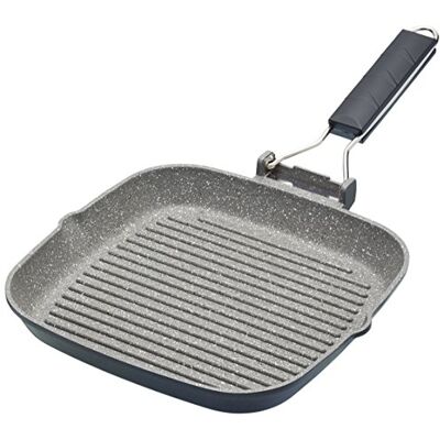 Master Class MasterClass Braadpan met antiaanbaklaag, geschikt voor inductie, met inklapbare handgreep, 20 cm (8 inch) Master Class MasterClass Braadpan met antiaanbaklaag, geschikt voor inductie, met inklapbare handgreep, 20 cm (8 inch)