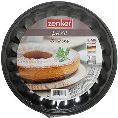 Zenker Springvorm met 2 planken, 28 cm, zwart Zenker Springvorm met 2 planken, 28 cm, zwart