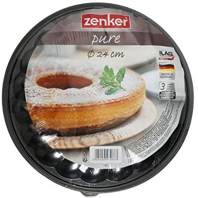 Zenker 3966 springvorm 2 bodems 24 cm zwart Zenker 3966 springvorm 2 bodems 24 cm zwart