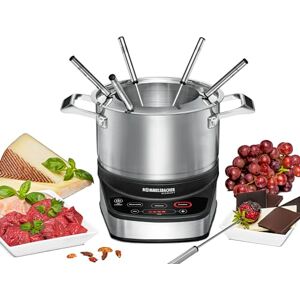 Rommelsbacher F 1200 Elektrische fondue roestvrij staal 2,5 l Rommelsbacher F 1200 Elektrische fondue roestvrij staal 2,5 l