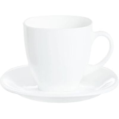 Luminarc Dajar Carine 04998 Koffie, 22 cl, Wit Luminarc Dajar Carine 04998 Koffie, 22 cl, Wit