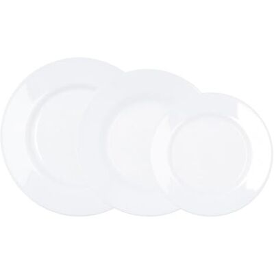 Luminarc Plumi Glazen servies, 18-delig, voor 6 personen, meerkleurig Luminarc Plumi Glazen servies, 18-delig, voor 6 personen, meerkleurig