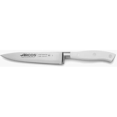 Arcos Riviera Blanc – koksmes – lemmet van gesmeed roestvrij staal nitrum 150 mm – handvat polyoxymethyleen (POM) kleur wit Arcos Riviera Blanc – koksmes – lemmet van gesmeed roestvrij staal nitrum 150 mm – handvat polyoxymethyleen (POM) kleur wit