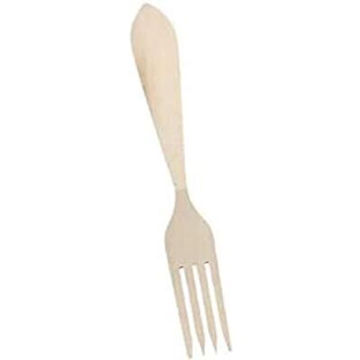 Metaltex Tafelvork van hout, 22 cm, uniek, standaard Metaltex Tafelvork van hout, 22 cm, uniek, standaard