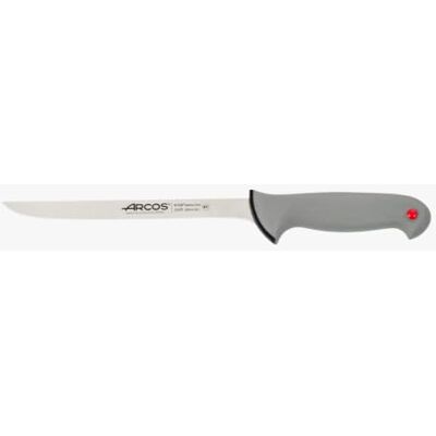 Arcos Series Colour Proof – netmes – lemmet van nitrumroestvrij staal 20,3 cm – handvat van polypropyleen bekleed met elastomeer – zwart Arcos Series Colour Proof – netmes – lemmet van nitrumroestvrij staal 20,3 cm – handvat van polypropyleen bekleed met elastomeer – zwart