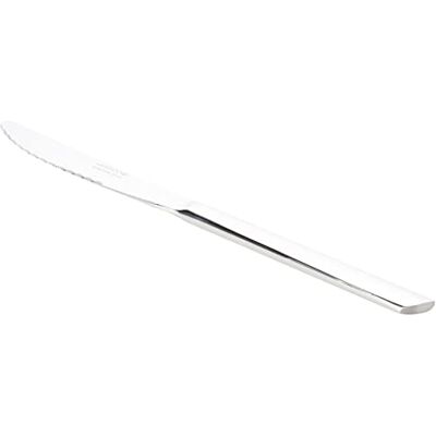 Arcos Serie Toscana tafelmes, monoblock, van roestvrij staal, met microvertandde rand, 10,2 cm, zilverkleurig Arcos Serie Toscana tafelmes, monoblock, van roestvrij staal, met microvertandde rand, 10,2 cm, zilverkleurig