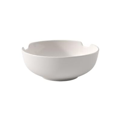 Villeroy & Boch Soup Passion soepkom, grote soepkom van premium porselein met inkeping voor eetstokjes, voor Aziatische soepen, wit, 20,5 x 20,5 x 8 cm Villeroy & Boch Soup Passion soepkom, grote soepkom van premium porselein met inkeping voor eetstokjes, voor Aziatische soepen, wit, 20,5 x 20,5 x 8 cm