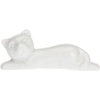 LA PORCELLANA BIANCA la Porcellana Fattoria Présentoir à baguettes en porcelaine pour chat Blanc 25 x 7,5 x 9 cm LA PORCELLANA BIANCA la Porcellana Fattoria Présentoir à baguettes en porcelaine pour chat Blanc 25 x 7,5 x 9 cm