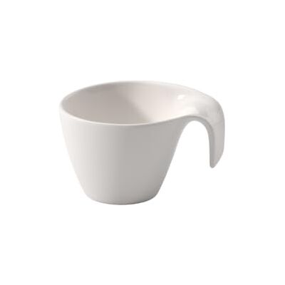 Villeroy & Boch Flow Koffiemok 200 ml van hoogwaardig porselein, wit Villeroy & Boch Flow Koffiemok 200 ml van hoogwaardig porselein, wit