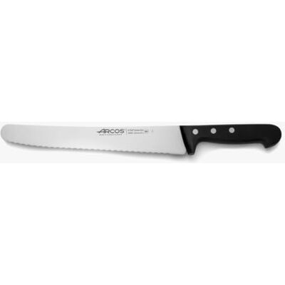Arcos Serie Universal – gebakmes voor taartmes – lemmet van roestvrij staal nitrum 250 mm – handvat Polyoxymethyleen (POM) kleur zwart Arcos Serie Universal – gebakmes voor taartmes – lemmet van roestvrij staal nitrum 250 mm – handvat Polyoxymethyleen (POM) kleur zwart