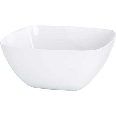 Emsa Vienna 505271 dessertkom, vierkant, kunststof, 2 l, 20 x 20 x 11 cm, wit Emsa Vienna 505271 dessertkom, vierkant, kunststof, 2 l, 20 x 20 x 11 cm, wit