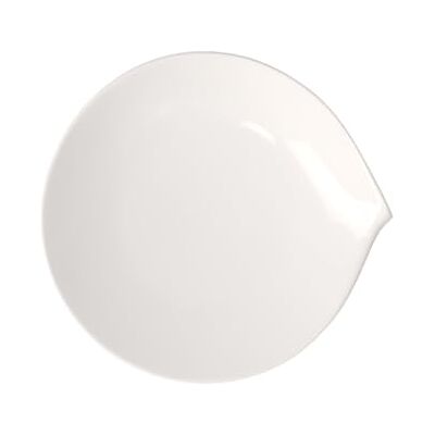 Villeroy & Boch Flow platte borden, 28 x 27 cm, premium porselein, wit Villeroy & Boch Flow platte borden, 28 x 27 cm, premium porselein, wit