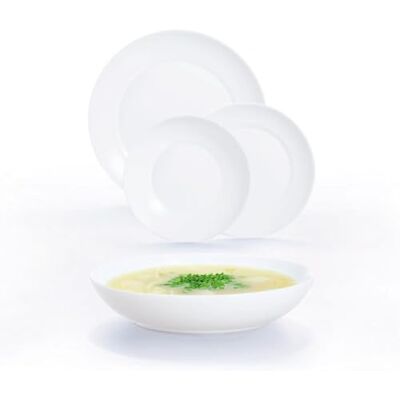 Luminarc Apy Opaal servies, magnetronbestendig, koelkastbestendig, stapelbaar Luminarc Apy Opaal servies, magnetronbestendig, koelkastbestendig, stapelbaar