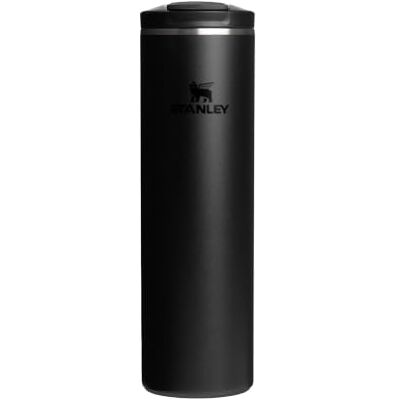 Stanley 1913 Aerolight Transit Flip Top Mok, 0,59 l, zwart 2.0 6 uur warm, 12 uur koel, vaatwasmachinebestendig, waterdicht, geïsoleerde koffiemok Stanley 1913 Aerolight Transit Flip Top Mok, 0,59 l, zwart 2.0 6 uur warm, 12 uur koel, vaatwasmachinebestendig, waterdicht, geïsoleerde koffiemok
