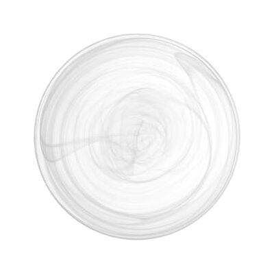 H&H Set van 6 platte borden van glas, wit, 27,5 cm H&H Set van 6 platte borden van glas, wit, 27,5 cm