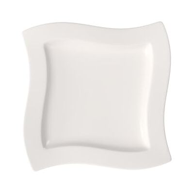 Villeroy & Boch NewWave bord, 27 cm, premium porselein, wit Villeroy & Boch NewWave bord, 27 cm, premium porselein, wit