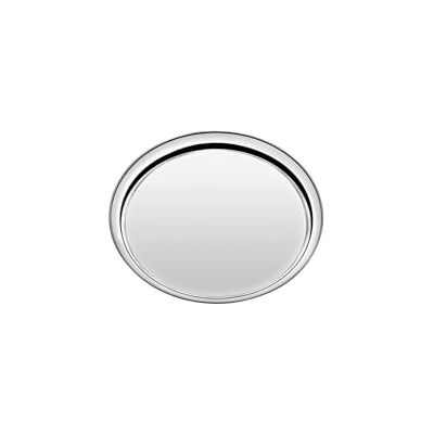 Tramontina Buena Serveerdienblad, rond, roestvrij staal, 30 cm, vaatwasmachinebestendig Tramontina Buena Serveerdienblad, rond, roestvrij staal, 30 cm, vaatwasmachinebestendig
