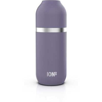 Ion8 ThermoShield ThermoShield thermosfles voor warme of koude dranken, grote thermobeker, capaciteit van 2 kopjes, magnetische sluiting en zachte basis, elegant lichtpaars Grand mug isotherme, Capacité 2 tasses, Bouchon magnétique, Élégant, et base sou Ion8 ThermoShield ThermoShield thermosfles voor warme of koude dranken, grote thermobeker, capaciteit van 2 kopjes, magnetische sluiting en zachte basis, elegant lichtpaars Grand mug isotherme, Capacité 2 tasses, Bouchon magnétique, Élégant, et base sou
