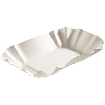 PAPSTAR Set van 250 vierkante kommen, wit, 9 x 14 x 3 cm, TÜV-getest, van karton van 100% zuivere vezels, composteerbaar, geschikt voor levensmiddelen, #11303 PAPSTAR Set van 250 vierkante kommen, wit, 9 x 14 x 3 cm, TÜV-getest, van karton van 100% zuivere vezels, composteerbaar, geschikt voor levensmiddelen, #11303