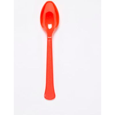 amscan Fiesta 9915409-203 herbruikbare lepels van kunststof, rood, 24 stuks amscan Fiesta 9915409-203 herbruikbare lepels van kunststof, rood, 24 stuks