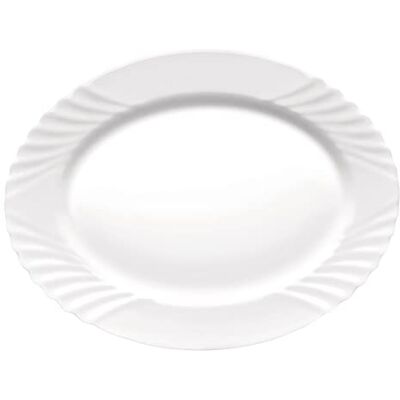 Bormioli Rocco FORNOR BORMIOLI 11195 plat ovaal EBRO 36 cm Bormioli Rocco FORNOR BORMIOLI 11195 plat ovaal EBRO 36 cm