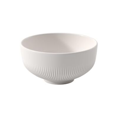 Villeroy & Boch Afina kom voor soepen, salades en desserts, reliëfkom, vaatwasmachinebestendig, magnetronbestendig, premium porselein, Made in Germany Villeroy & Boch Afina kom voor soepen, salades en desserts, reliëfkom, vaatwasmachinebestendig, magnetronbestendig, premium porselein, Made in Germany