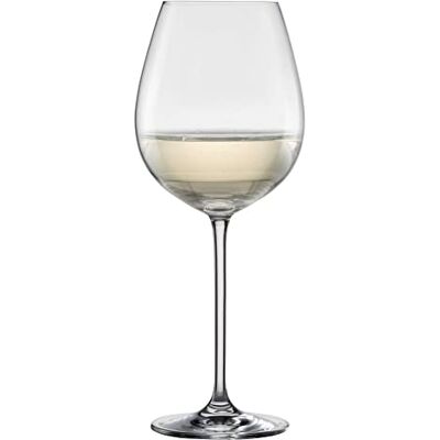 Schott Zwiesel Allround Vinos Set van 4 sierlijke wijnglazen voor rode en witte wijn, Tritan-kristallen glazen, vaatwasmachinebestendig, gemaakt in Duitsland (artikelnummer 130011), kristal Schott Zwiesel Allround Vinos Set van 4 sierlijke wijnglazen voor rode en witte wijn, Tritan-kristallen glazen, vaatwasmachinebestendig, gemaakt in Duitsland (artikelnummer 130011), kristal