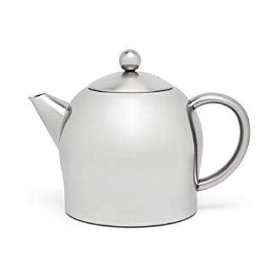 Bredemeijer Dubbelwandige theepot Minuet Santhee 0,5 liter Roestvrij staal Mat Bredemeijer Dubbelwandige theepot Minuet Santhee 0,5 liter Roestvrij staal Mat