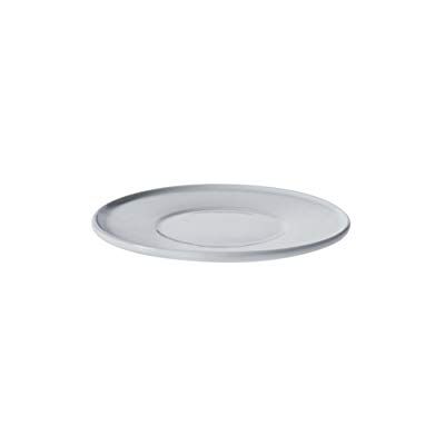 Alessi Ajm28/77 Platebowlcup onderzetter voor moca-mok van wit porselein, 4-delige set Alessi Ajm28/77 Platebowlcup onderzetter voor moca-mok van wit porselein, 4-delige set
