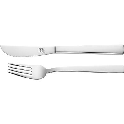 ZWILLING Pizzabestek, 2-delig, roestvrij staal 18/10, kleur zilver, serie diner ZWILLING Pizzabestek, 2-delig, roestvrij staal 18/10, kleur zilver, serie diner