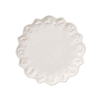 Villeroy & Boch Toy's Delight Royal Classic onderzetter, 18,5 cm, premium porselein, wit Villeroy & Boch Toy's Delight Royal Classic onderzetter, 18,5 cm, premium porselein, wit