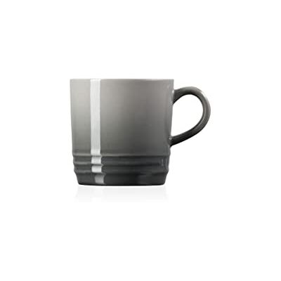 Le Creuset Cappuccinomok van keramiek, 200 ml, hoogte 10 cm, Flint, 70303204440099 Le Creuset Cappuccinomok van keramiek, 200 ml, hoogte 10 cm, Flint, 70303204440099
