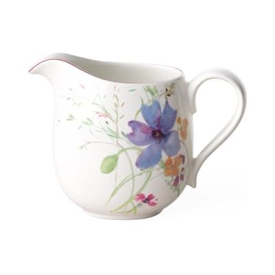 Villeroy & Boch Mariefleur Basic melkkannetje, mooi en praktisch, met speelse bloemendecoratie, 300 ml, wit/kleurrijk, vaatwasmachinebestendig Villeroy & Boch Mariefleur Basic melkkannetje, mooi en praktisch, met speelse bloemendecoratie, 300 ml, wit/kleurrijk, vaatwasmachinebestendig