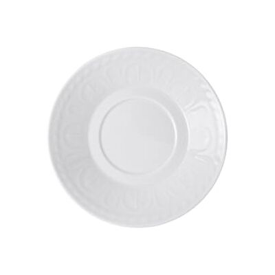 Villeroy & Boch Cellini onderzetter van porselein, 15 cm, wit Villeroy & Boch Cellini onderzetter van porselein, 15 cm, wit