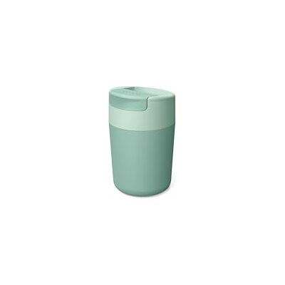 Joseph Joseph Sipp Reismok, hygiënische, lekvrije en herbruikbare koffie- en theemok met deksel, 340 ml, groen Joseph Joseph Sipp Reismok, hygiënische, lekvrije en herbruikbare koffie- en theemok met deksel, 340 ml, groen