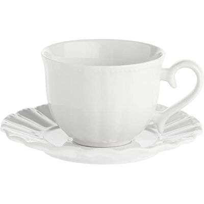 LA PORCELLANA BIANCA PORCELLANA Tasse à thé Ducale W/S Cc 220, Nylon/A LA PORCELLANA BIANCA PORCELLANA Tasse à thé Ducale W/S Cc 220, Nylon/A
