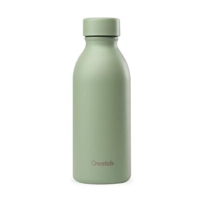 QWETCH Thermosfles 500 ml limoengroen ICON compact en elegant design van gerecycled roestvrij staal 12 uur koud en warm waterdicht QWETCH Thermosfles 500 ml limoengroen ICON compact en elegant design van gerecycled roestvrij staal 12 uur koud en warm waterdicht