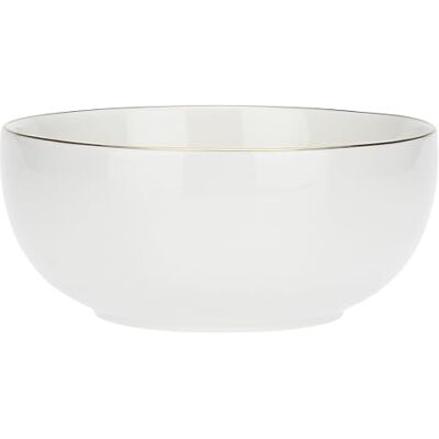 LA PORCELLANA BIANCA Saladier en porcelaine, diamètre 24 cm, collection Majesté LA PORCELLANA BIANCA Saladier en porcelaine, diamètre 24 cm, collection Majesté