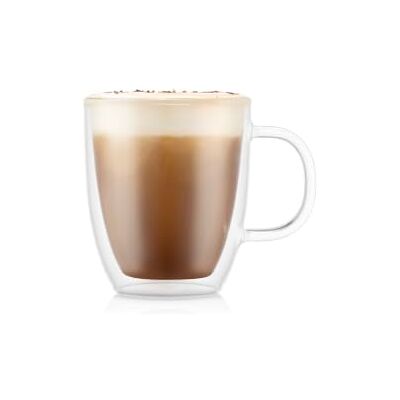 Bodum Bistro Dubbele muur, reuzenpoel, 2-delig, 0,45 l, inhoud Bodum Bistro Dubbele muur, reuzenpoel, 2-delig, 0,45 l, inhoud
