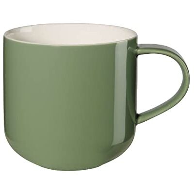 ASA Coppa 19100351 porseleinen mok met handvat, 0,4 l, 9,2 x 9,2 x 9,5 cm, cactuskleur ASA Coppa 19100351 porseleinen mok met handvat, 0,4 l, 9,2 x 9,2 x 9,5 cm, cactuskleur