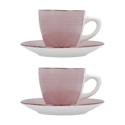 Quid Vita Morning Set van 2 kopjes met schoteltje 22 cl van aardewerk, magnetronbestendig en droog de borden aan beide zijden na elke wasbeurt Quid Vita Morning Set van 2 kopjes met schoteltje 22 cl van aardewerk, magnetronbestendig en droog de borden aan beide zijden na elke wasbeurt