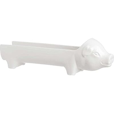 LA PORCELLANA BIANCA la Porcellana Fattoria Porcelet Salami Boîte cadeau en porcelaine Blanc 28 x 7 x 9 cm LA PORCELLANA BIANCA la Porcellana Fattoria Porcelet Salami Boîte cadeau en porcelaine Blanc 28 x 7 x 9 cm