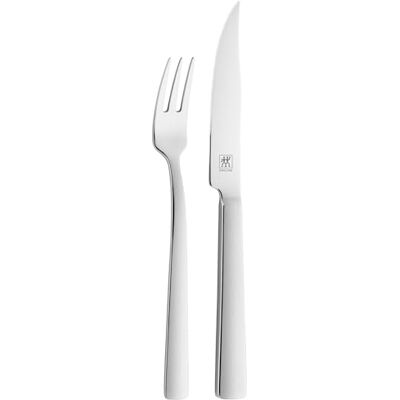 ZWILLING Steakbestek (2-delig), roestvrij staal 18/10, gepolijst, serie diner ZWILLING Steakbestek (2-delig), roestvrij staal 18/10, gepolijst, serie diner