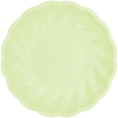 amscan Rond bord, 9918252, groen, diameter 22,9 cm amscan Rond bord, 9918252, groen, diameter 22,9 cm