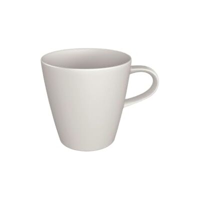 Villeroy & Boch 10-4240-1300 Manufacture Rock Blanc Coffee, moderne mok van premium porselein, vaatwasmachinebestendig, wit Villeroy & Boch 10-4240-1300 Manufacture Rock Blanc Coffee, moderne mok van premium porselein, vaatwasmachinebestendig, wit
