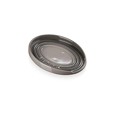 Le Creuset Lepelsteun ovaal keramiek Flint 71507154440099 Le Creuset Lepelsteun ovaal keramiek Flint 71507154440099