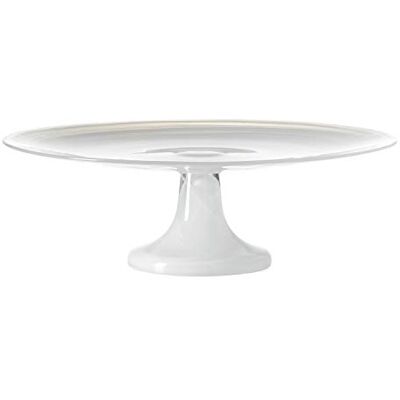 LEONARDO HOME Leonardo 031197 Alabastro taartbord met glazen voet voor taarten, cakes, cakes, wit, Ø 310 mm LEONARDO HOME Leonardo 031197 Alabastro taartbord met glazen voet voor taarten, cakes, cakes, wit, Ø 310 mm