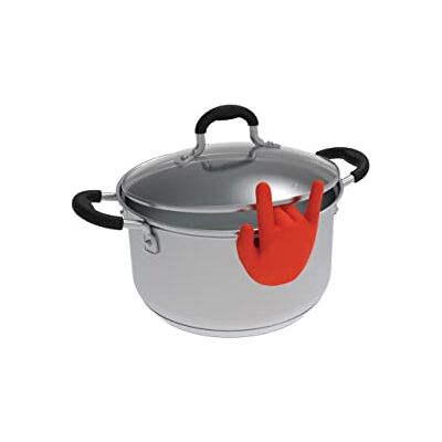 Winkee Rocks Rock Hand keukenlepelhouder I siliconen rocklepelhouder I spatel, lepelhouder en dekselhouder voor je keuken in één Winkee Rocks Rock Hand keukenlepelhouder I siliconen rocklepelhouder I spatel, lepelhouder en dekselhouder voor je keuken in één
